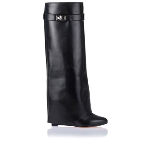 givenchy fold over boots knock off|givenchy thigh high sock boots.